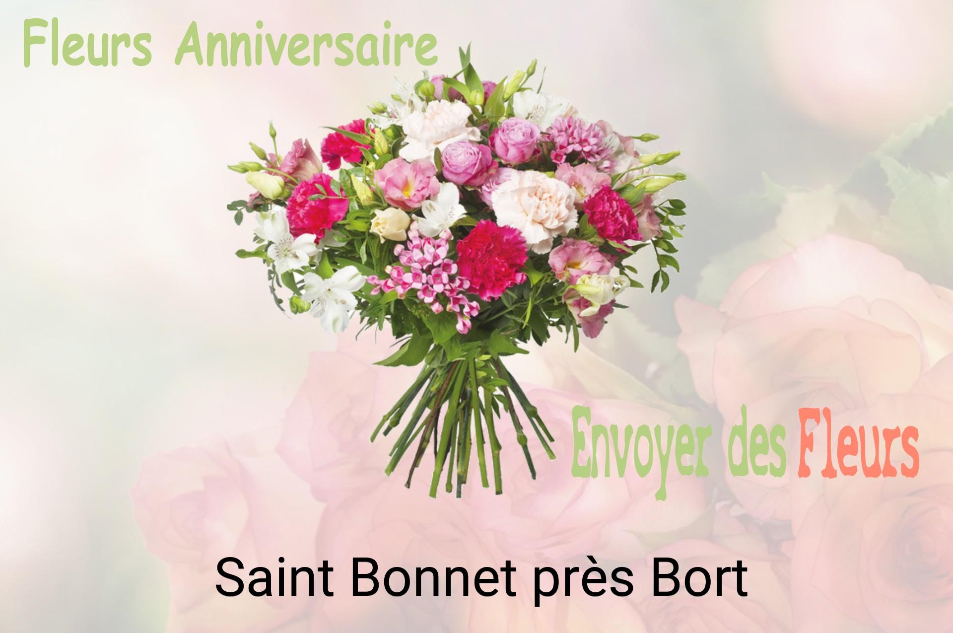 Bouquet de fleurs d’anniversaire livré à Saint-Bonnet-près-Bort