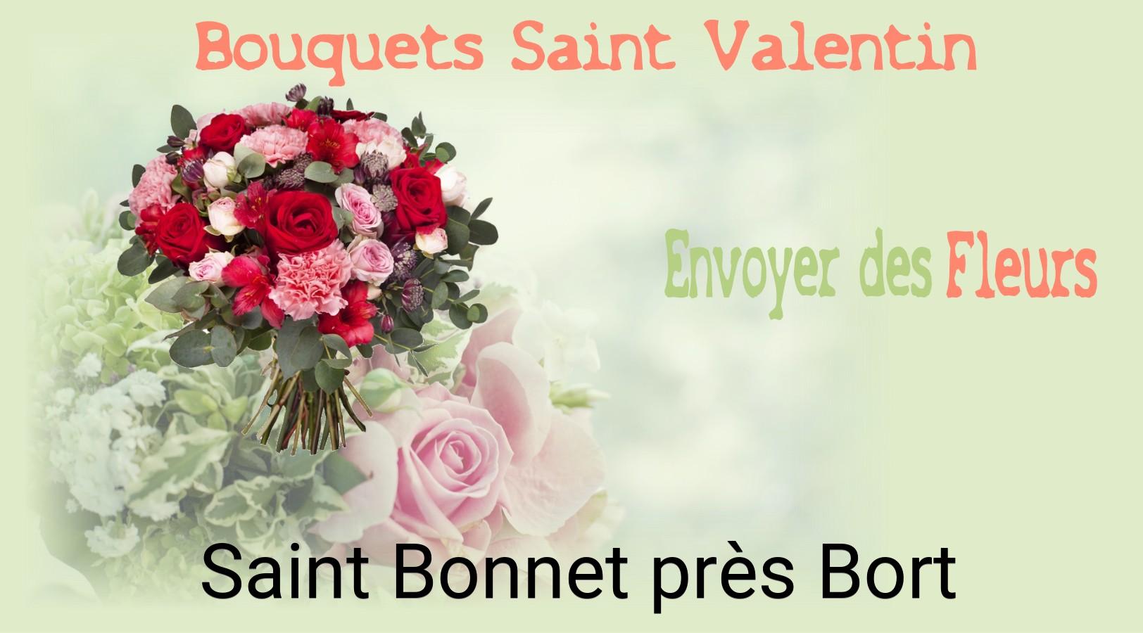 Roses de Saint-Valentin livrées à Saint-Bonnet-près-Bort